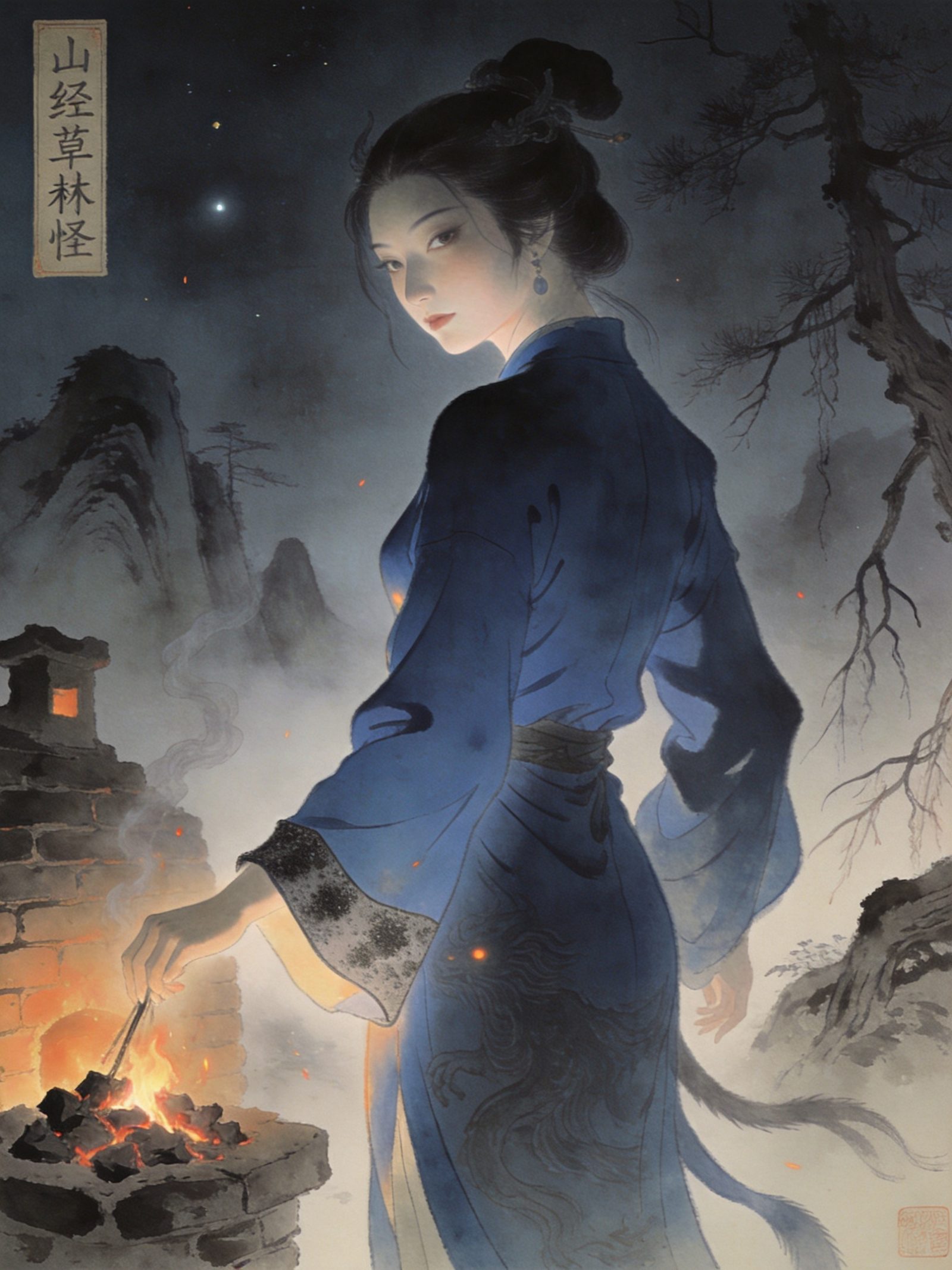 炭林娘 画像